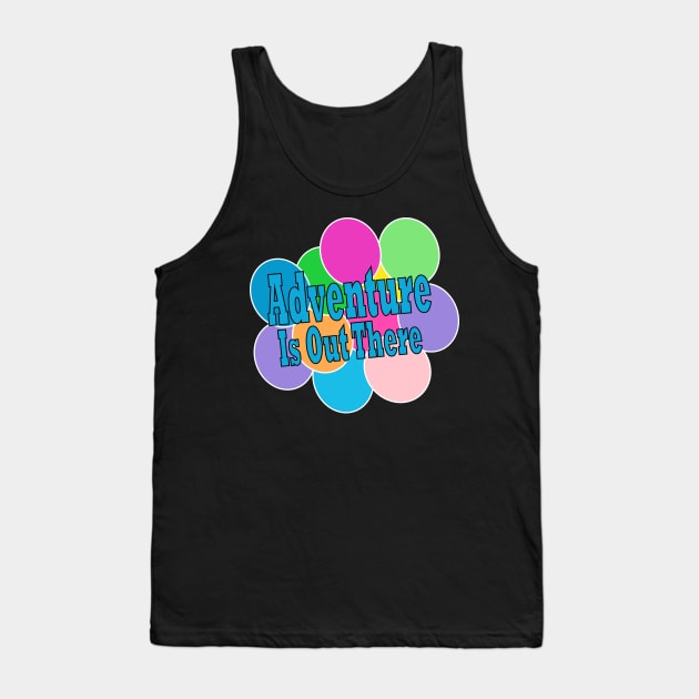 Adventure is Out There T-Shirt Tank Top by Chip and Company